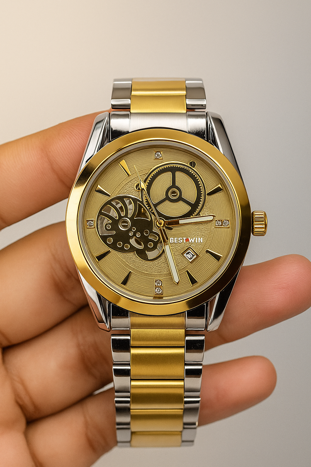Best Win Skeleton Watch